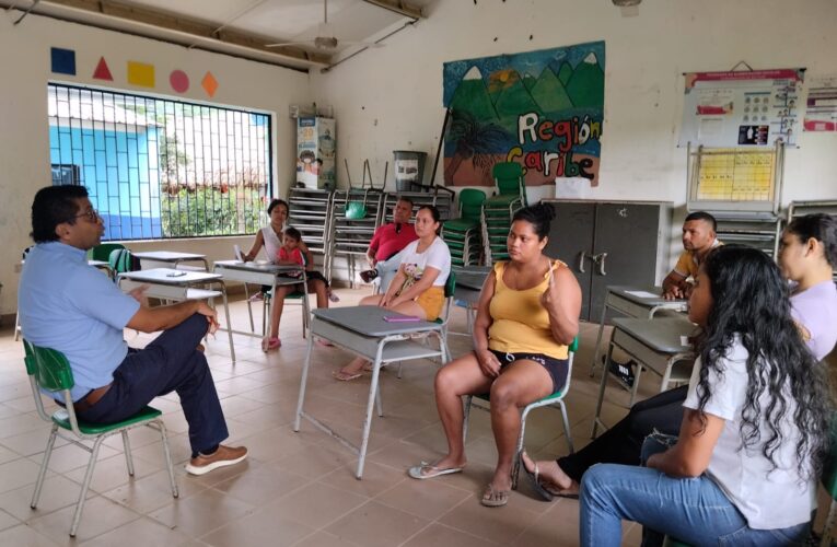 VISITA A SEDES POR EQUIPO DIRECTIVO DE LA INSTITUCIÓN EDUCATIVA EL HOBO DURANTE EL SEGUNDO PERIODO