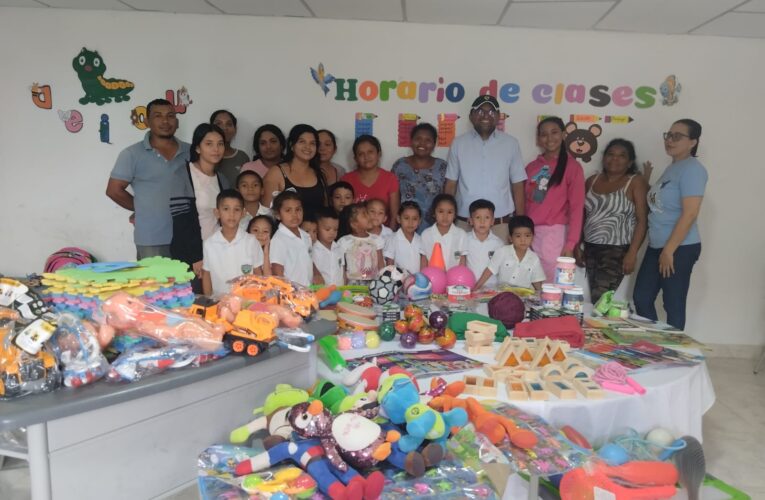 ¡Noticia en El Hobo! Material Didáctico Impulsa la Primera Infancia en Sede Santa Lucía y Principal